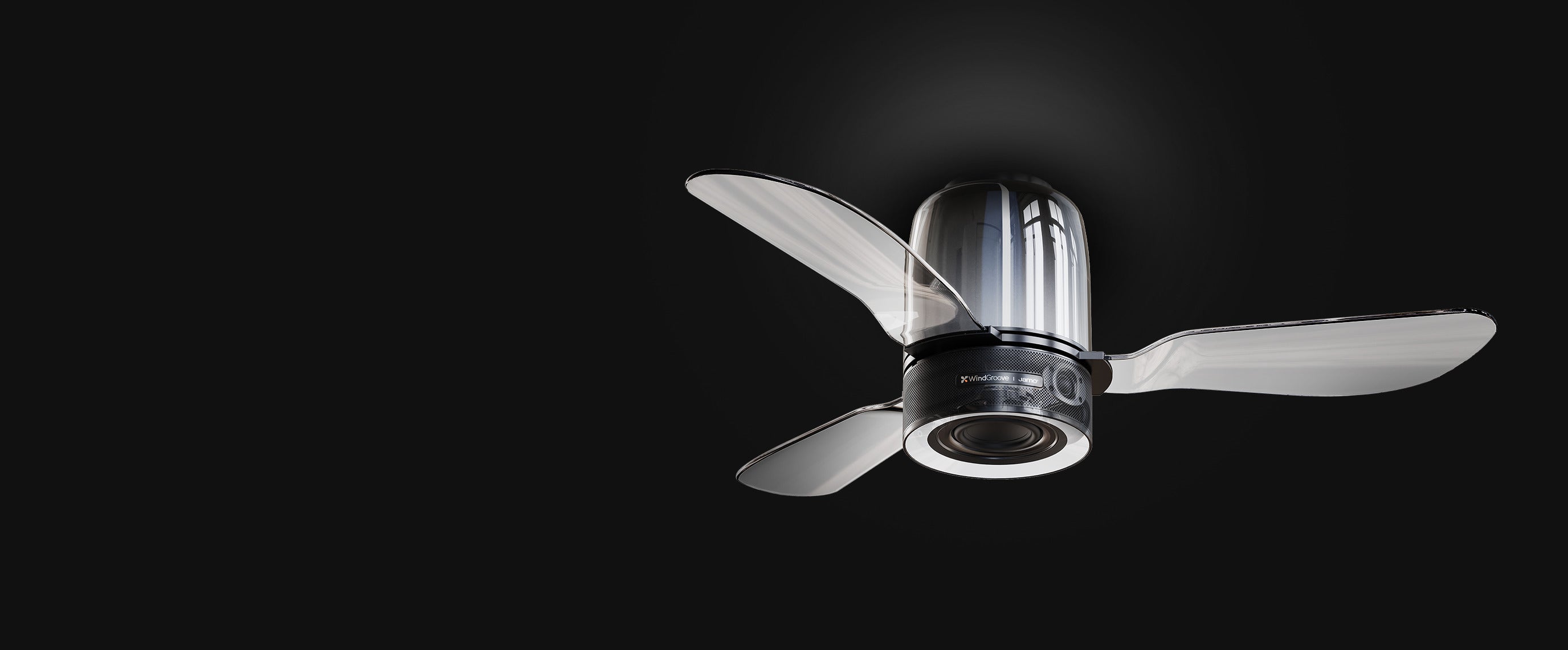 WindGroove ceiling fan speaker