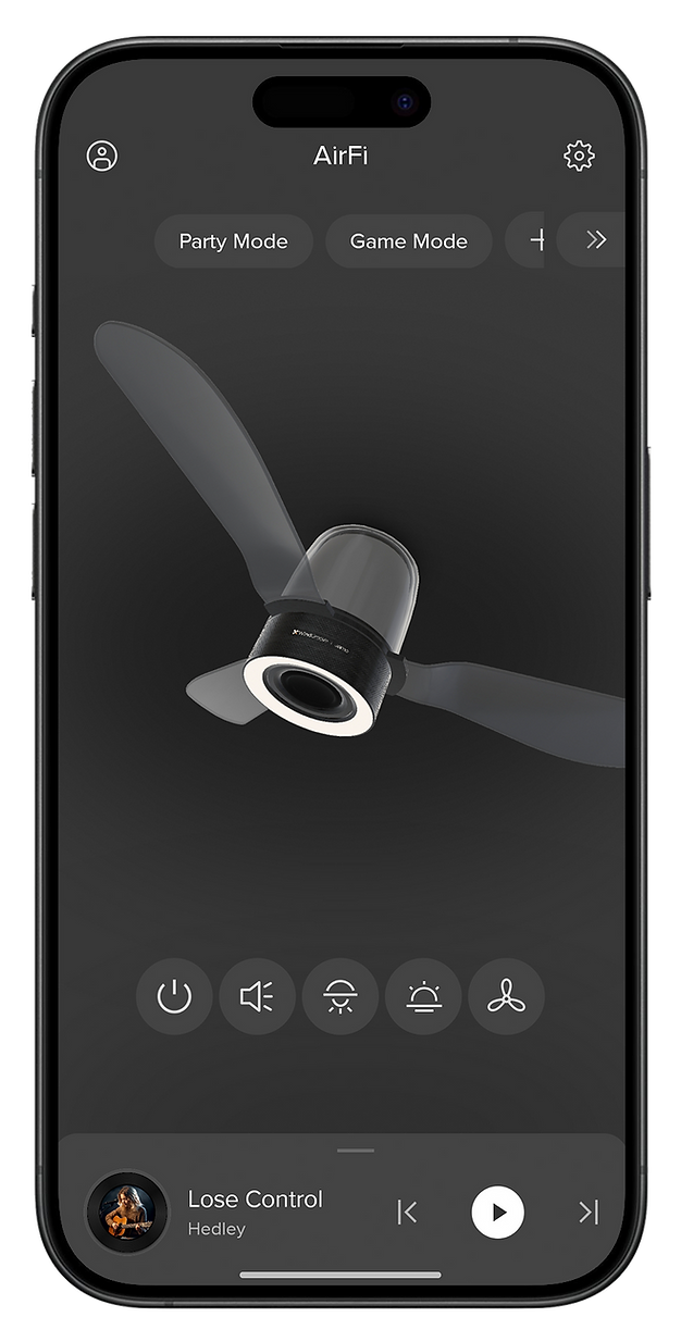 App on iPhone